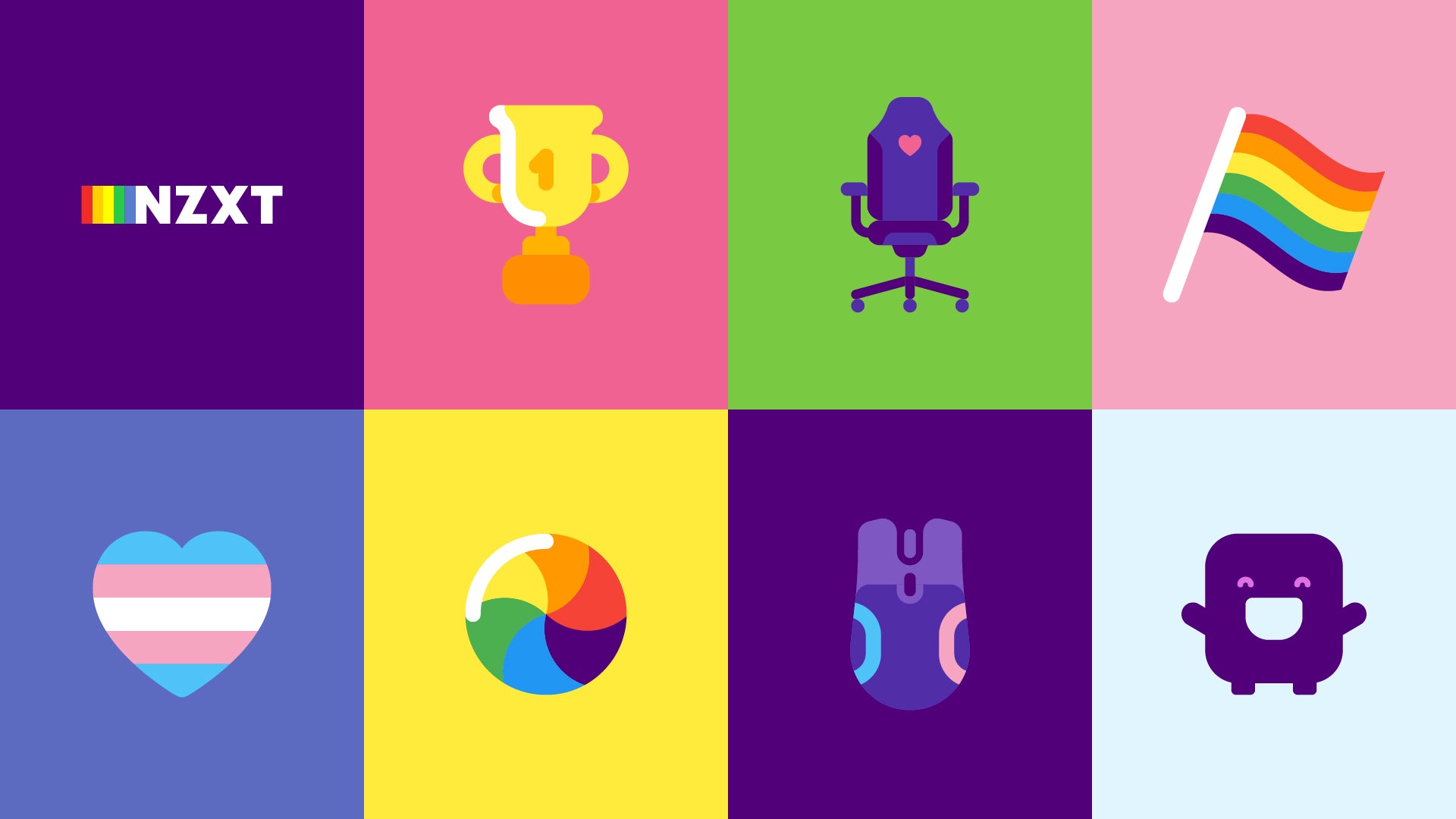 NZXT Pride Month Gaming Banner