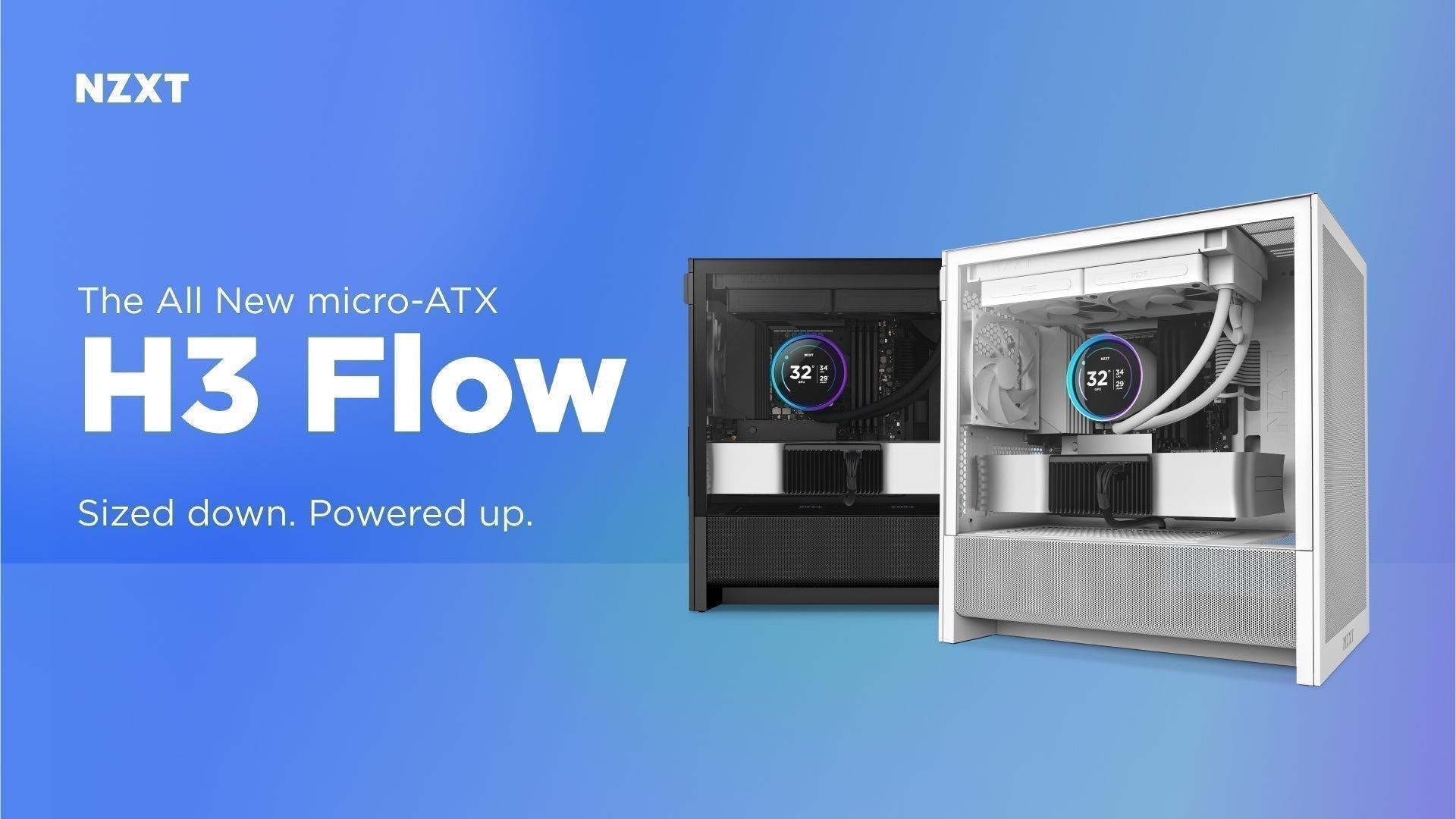 The New H3 Flow Micro-ATX PC Case