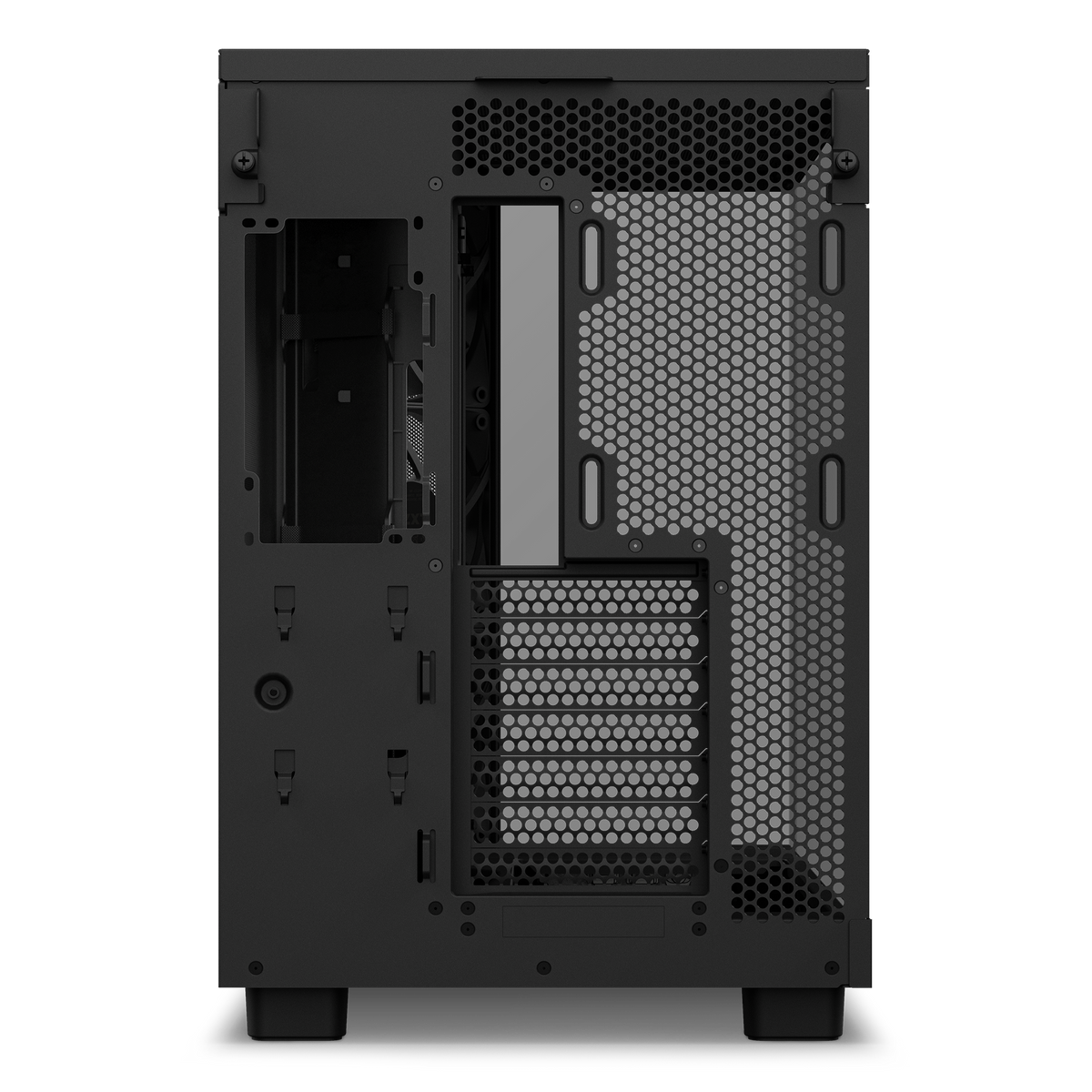 NZXT H6 Flow RGB black, rear view